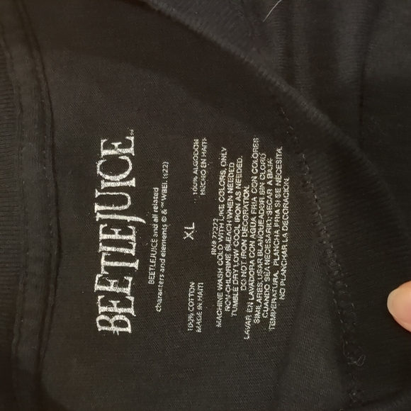 LAST DAY! Beetlejuice T-shirt, size XL - Picture 2 of 3